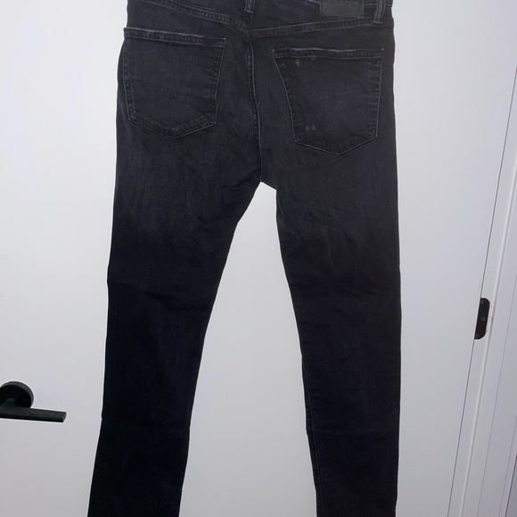 Abercrombie Athletic Black Ripped Jeans 31x32 - Picture 4 of 7